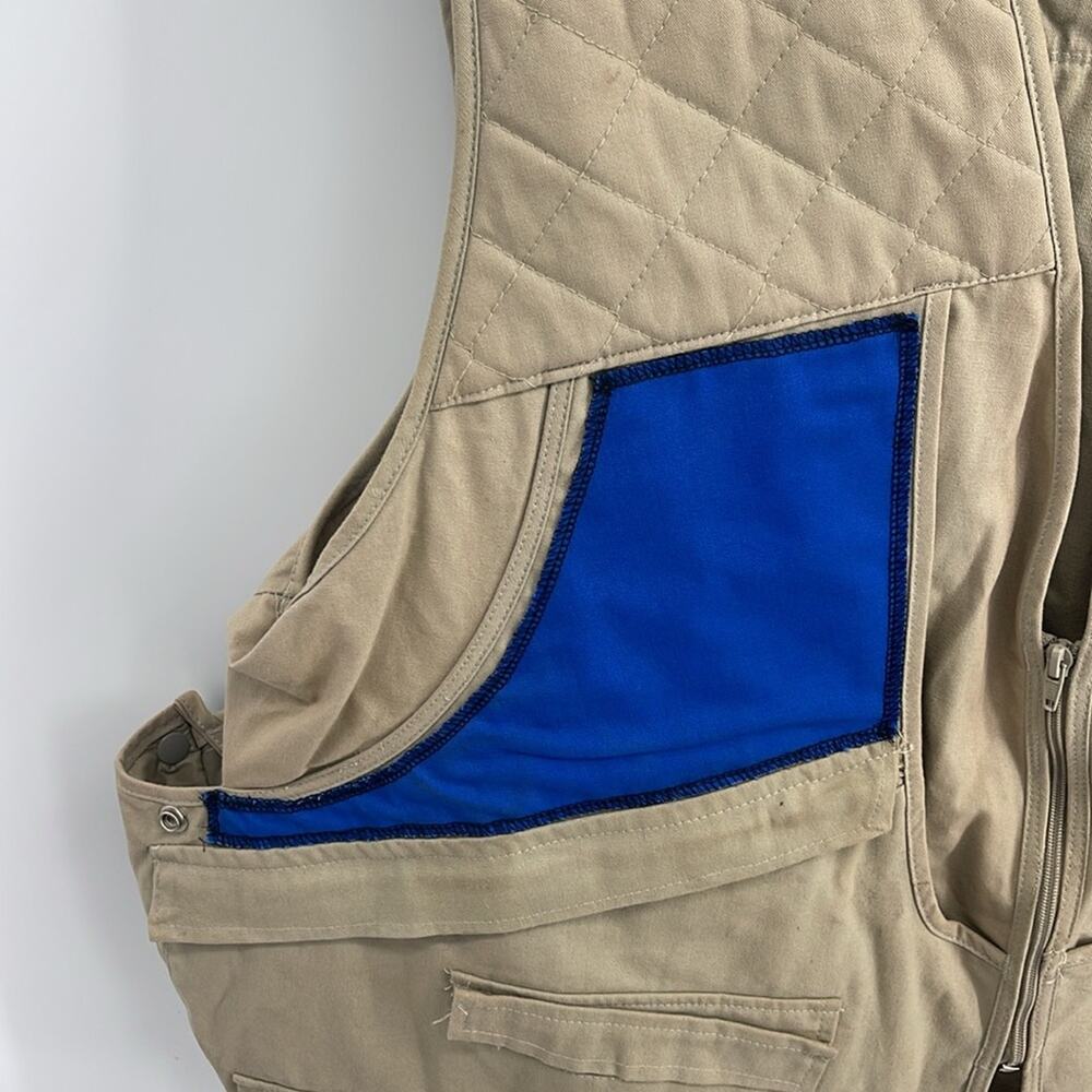 Vintage Game Winner Sportswear utility hunting shooting outdoor vest sz XL - Picture 3 of 9